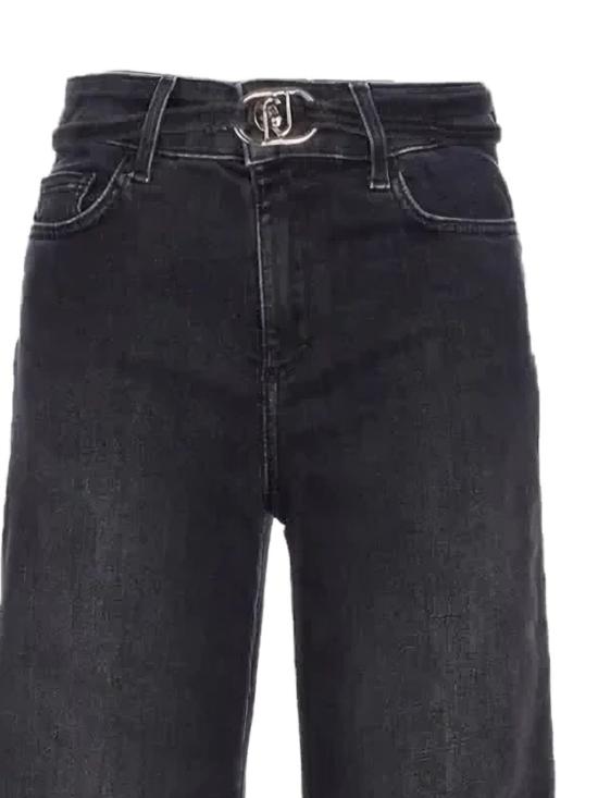 25FW 리우조 데님 팬츠 UF5101 D026487451 Black - LIU JO