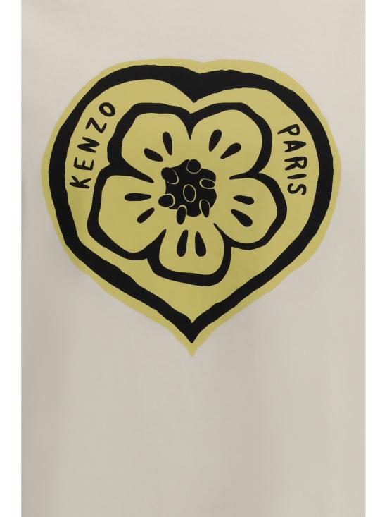 26SS 겐조 반팔 티셔츠 FG55TS2074SO 03 CREAM - KENZO