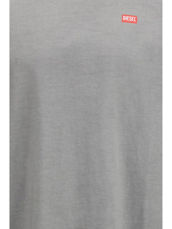 26SS 디젤 반팔 티셔츠 A187390IKBQ 97D GREY - DIESEL