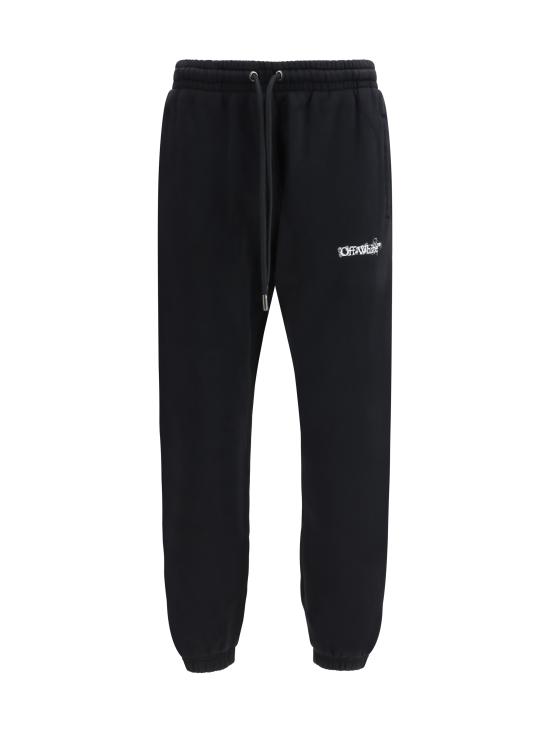 26SS 오프화이트 스트레이트 팬츠 44MCH057S26F003001 0001 BLACK