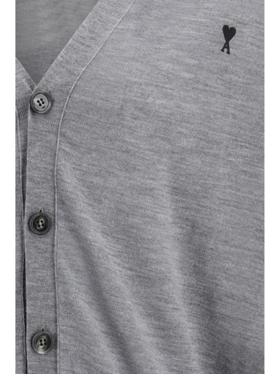 26SS 아미 스웨터 HKC384KN0039 0504 GREY - AMI