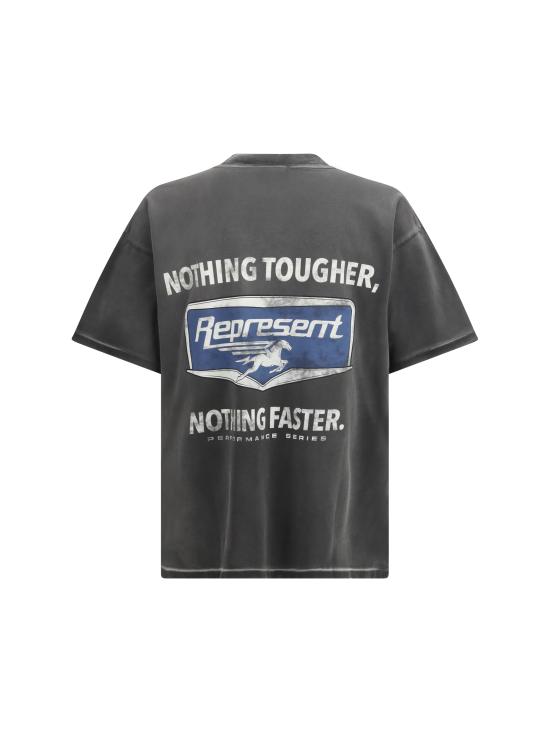 26SS 리프레젠트 반팔 티셔츠 MLM100596 STAINEDBLA BLACK - REPRESENT