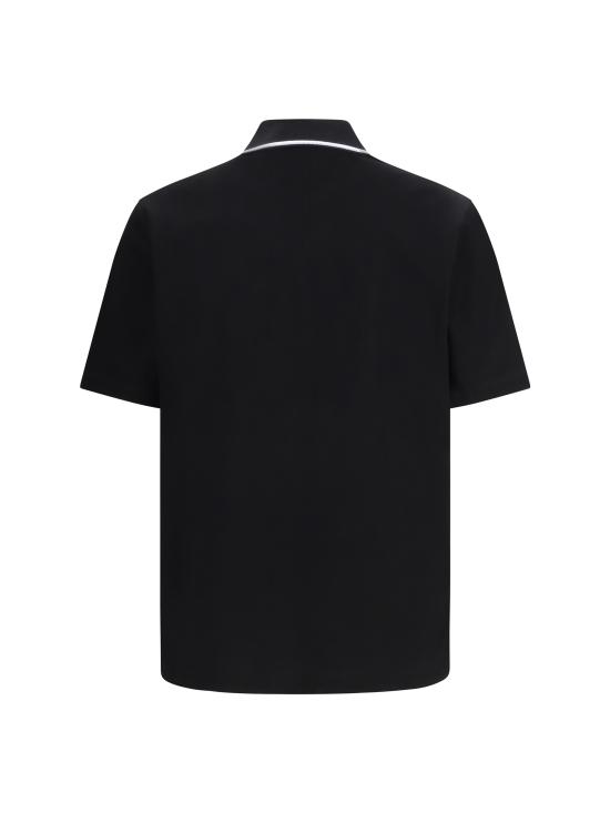 26SS 살바토레 페라가모 폴로 티셔츠 790958 002 BLACK - SALVATORE FERRAGAMO