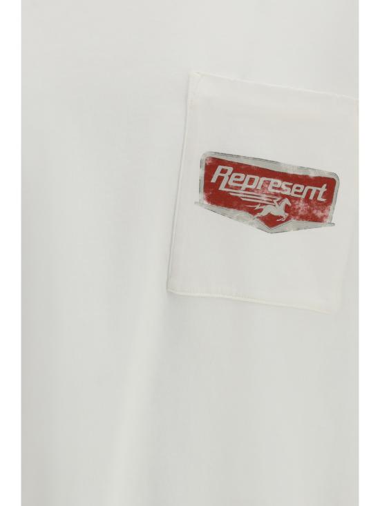 26SS 리프레젠트 반팔 티셔츠 MLM100596 FLATWHITE - REPRESENT