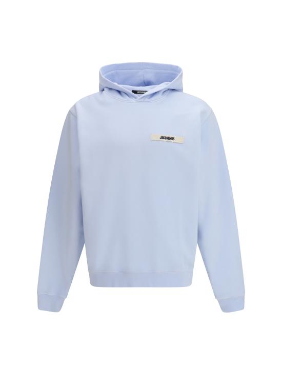 26SS 자크뮈스 그로그랭 후드 티셔츠 HOM00247AJ00126 321 LIGHT BLUE