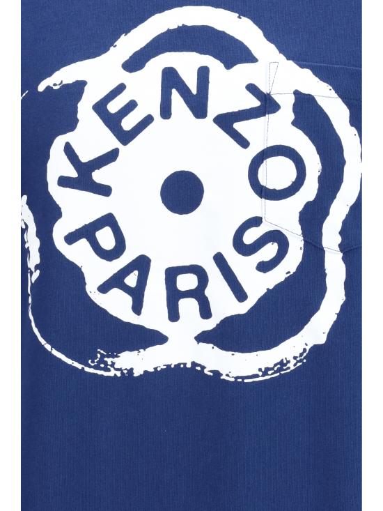 26SS 겐조 반팔 티셔츠 FG55TS2044SK 75 BLUE - KENZO