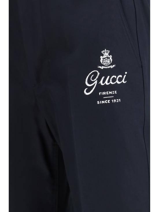26SS 구찌 스트레이트 팬츠 854264ZAQH5 4440 BLUE - GUCCI