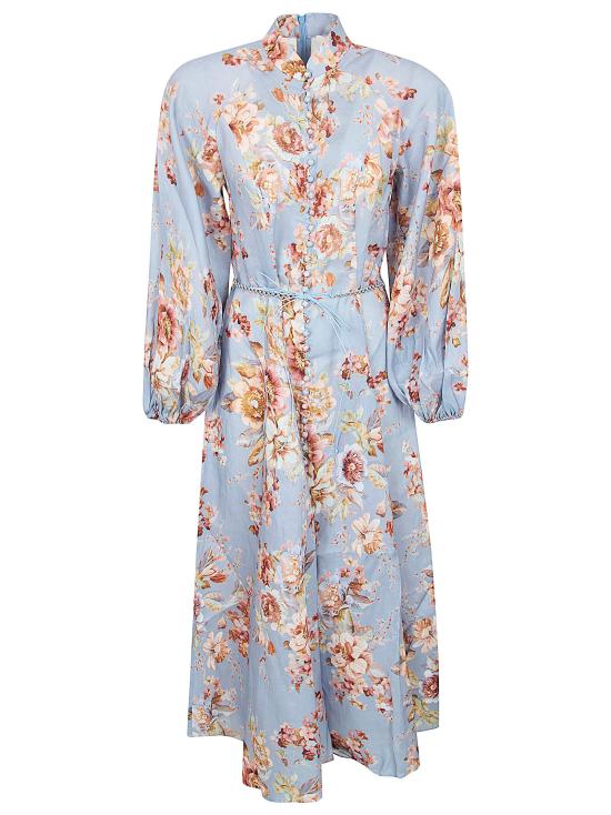 26SS 짐머만 롱 원피스 2354DRS261 CFLR CHAMBRAY FLORAL