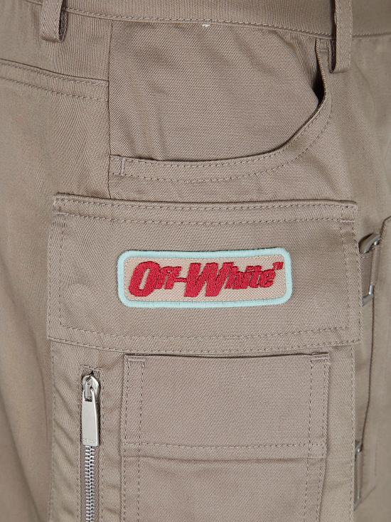 26SS 오프화이트 숏 스커트 OWCU01MS26FA B001 6E27 - OFF WHITE