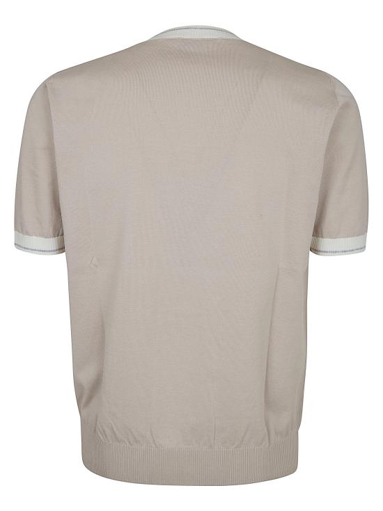 26SS 일레븐티 탑 M76MAGM19 MAG0M013 20113 SABBIA BIANCO E GRIGIO - ELEVENTY