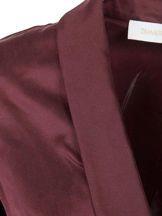 26SS 짐머만 미디 원피스 8066DS26R MAHO MAHOGANY - ZIMMERMANN