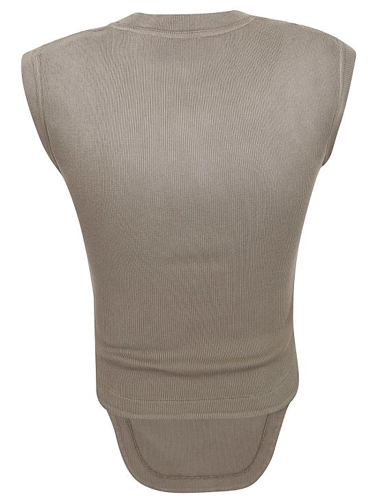 26SS 오프화이트 민소매 티셔츠 OWAD26XS26JE R001 6D10 - OFF WHITE