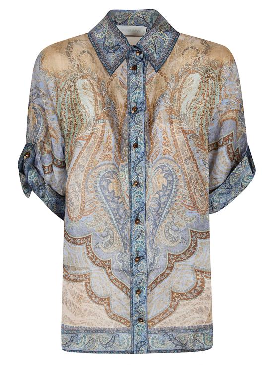 26SS 짐머만 셔츠 8624TRS262 TPBL TAPESTRY BLUE MULTI