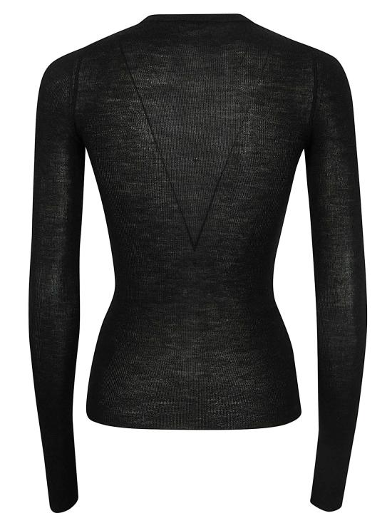 26SS 하이쿠레 긴팔 티셔츠 HEW07099MC074PX T0002 BLACK - HAIKURE