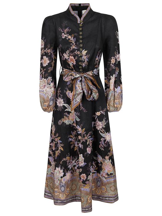 26SS 짐머만 미디 원피스 9143DS261 MDP MIDNIGHT PAISLEY