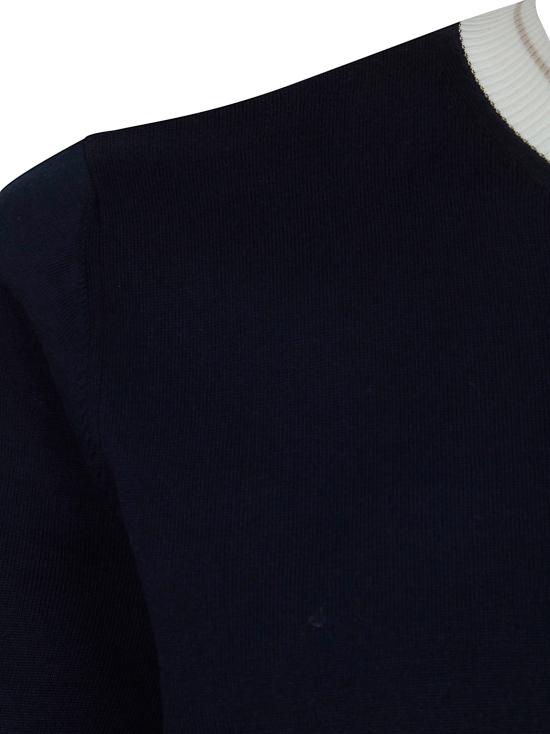 26SS 일레븐티 탑 M76MAGM19 MAG0M013 110102 BLU BIANCO E SABBIA - ELEVENTY