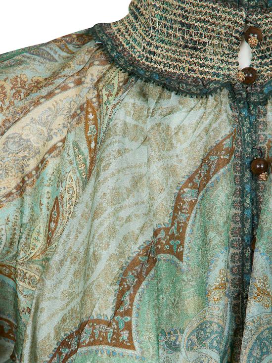 26SS 짐머만 롱 원피스 5581DRS262 TPTM TAPESTRY TEAL MULTI - ZIMMERMANN