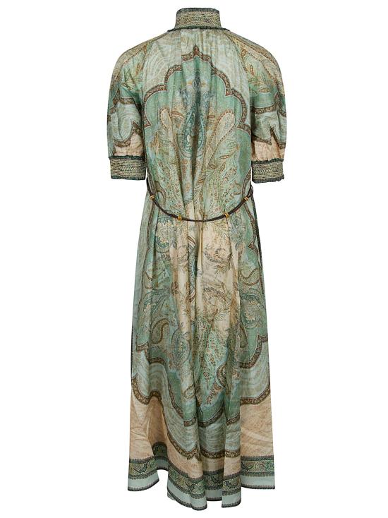 26SS 짐머만 롱 원피스 5581DRS262 TPTM TAPESTRY TEAL MULTI - ZIMMERMANN