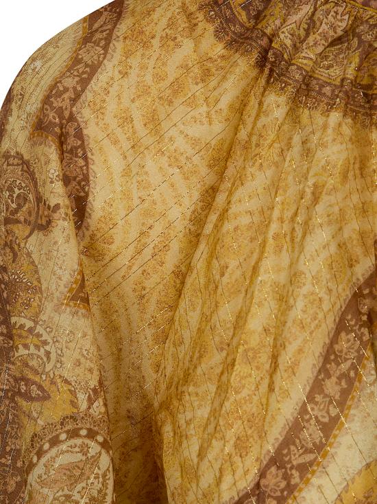 26SS 짐머만 블라우스 6436TRS262 TPMM TAPESTRY MUSTARD MULTI - ZIMMERMANN