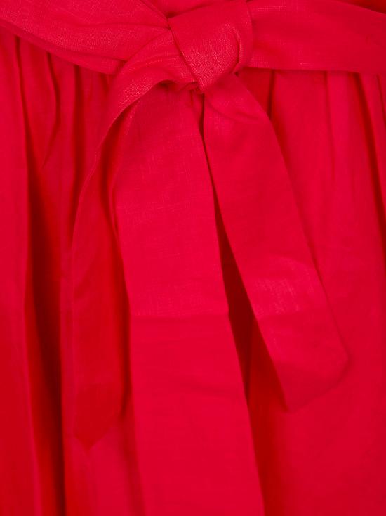 26SS 짐머만 미디 원피스 6444DRS264 DKRD DARK RED