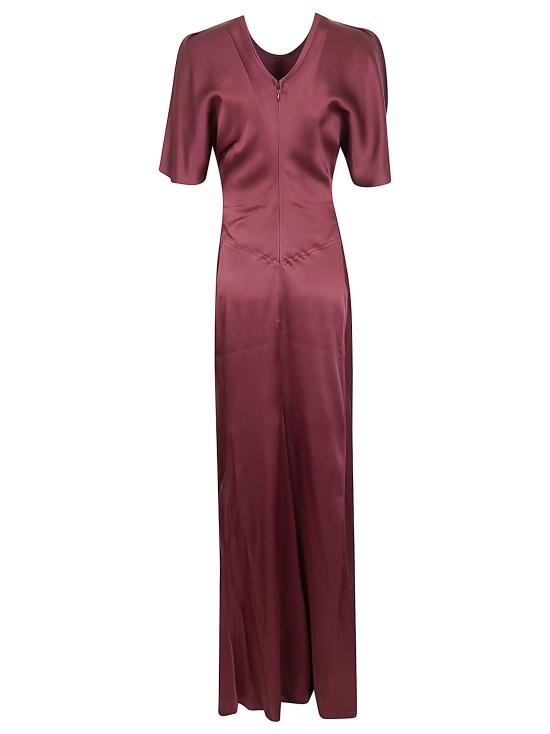 26SS 빅토리아 베컴 롱 원피스 1126WDR 007004A 9635 CINNABAR RED - VICTORIA BECKHAM