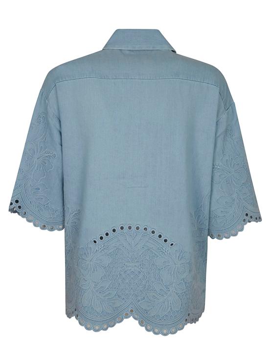 26SS 짐머만 셔츠 7214TRS263 ICESTM ICE STORM - ZIMMERMANN