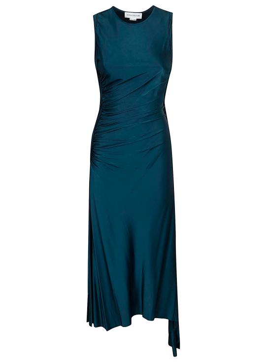 26SS 빅토리아 베컴 롱 원피스 1126WDR 007096A 2780 DARK TEAL