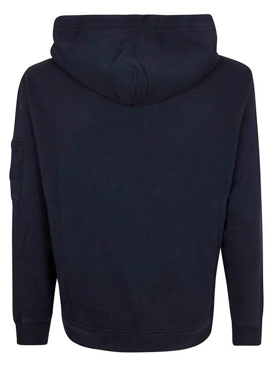 26SS 씨피 컴퍼니 후드 티셔츠 20CMSS037A 110044G 888 TOTAL ECLIPSE - C.P. COMPANY