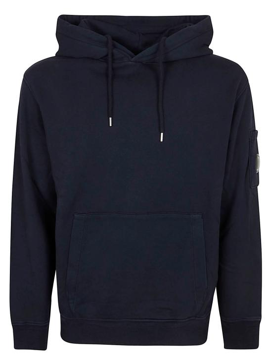 26SS 씨피 컴퍼니 후드 티셔츠 20CMSS037A 110044G 888 TOTAL ECLIPSE - C.P. COMPANY