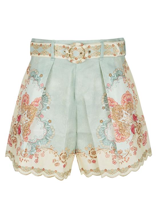 26SS 짐머만 숏팬츠 4558ARS263 WPFM WALLPAPER FLORAL MINT