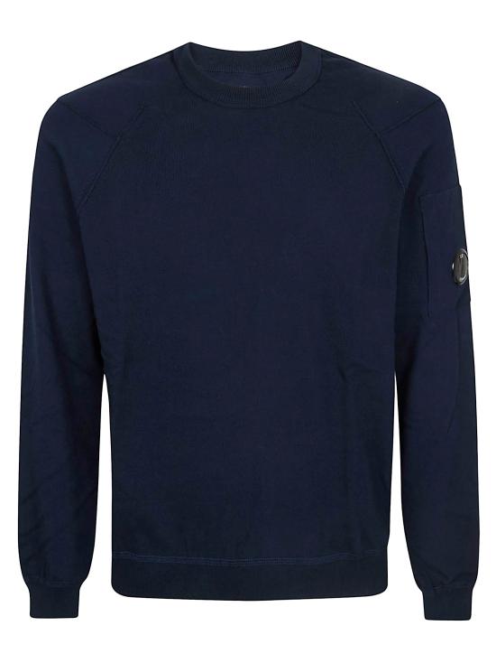 26SS 씨피 컴퍼니 코튼 씨 아일랜드 크루넥 렌즈 니트 20CMKN183A 110560A 888 TOTAL ECLIPSE