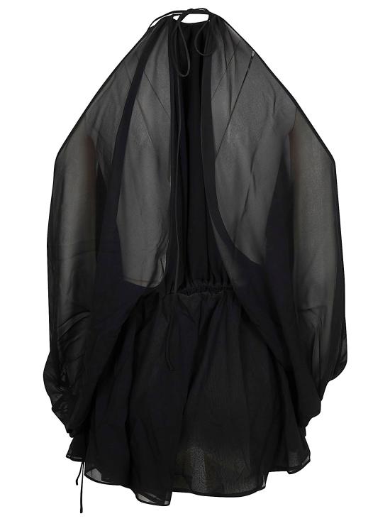 26SS 안다마네 미디 원피스 T190171A TNS038 999 BLACK - ANDAMANE