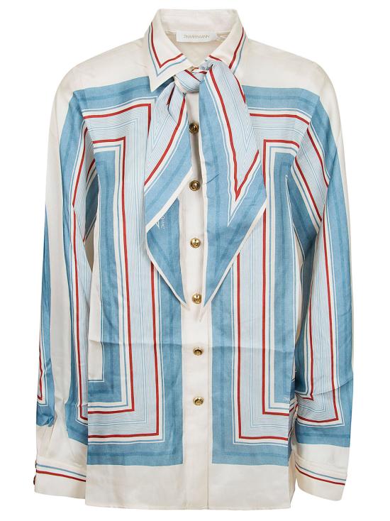 26SS 짐머만 셔츠 6357TC26R TIKSTR TICKING STRIPE