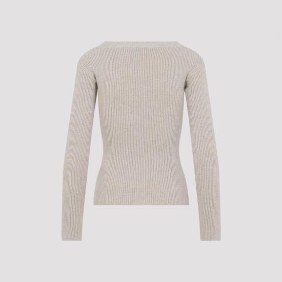 26SS 막스마라 스웨터 2611361041600 004 SABLE MELANGE NUDE NEUTRALS - MAX MARA