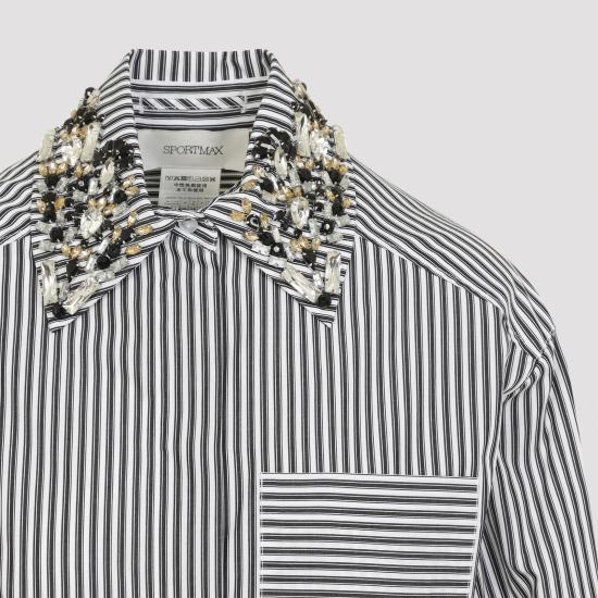 26SS 스포트막스 셔츠 2612111011600 003 NERO BLACK - SPORTMAX