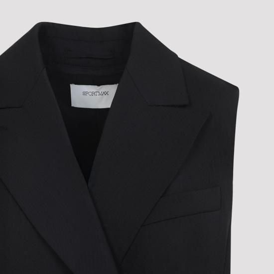 26SS 스포트막스 자켓 2612281011600 002 NERO BLACK - SPORTMAX