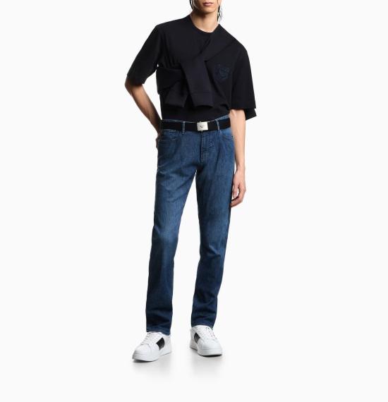  엠포리오 아르마니 데님 팬츠 EM000121 AF22814 003 LIGHT DENIM BLUE - EMPORIO ARMANI