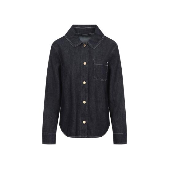 26SS 막스마라 데님 셔츠 2619191051600 001 BLUE PULITO