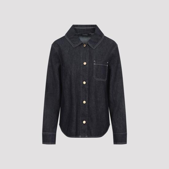 26SS 막스마라 데님 셔츠 2619191051600 001 BLUE PULITO - MAX MARA