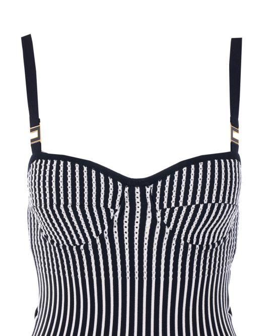 26SS 엘리자베타프랜치 미디 원피스 AM27S62E2 685 Black - ELISABETTA FRANCHI