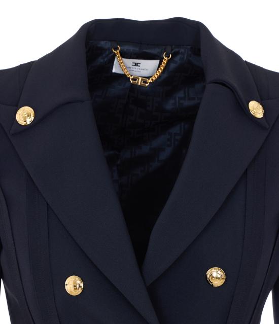 26SS 엘리자베타프랜치 수트 자켓 GI21861E2 110 Black - ELISABETTA FRANCHI