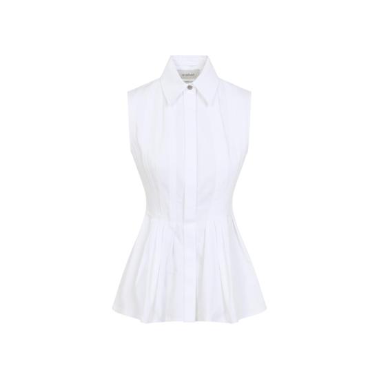 26SS 스포트막스 셔츠 2612111052600 001 BIANCO WHITE