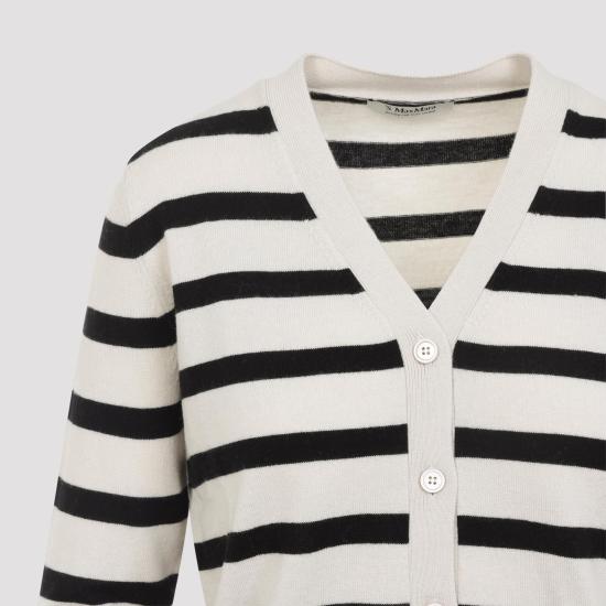 26SS 막스마라 스웨터 2619341031600 017 RIGA PICCOLA ECRU NERO NUDE NEUTRALS - MAX MARA