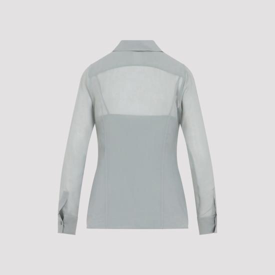 26SS 막스마라 셔츠 2611261012600 003 LINFA GREEN - MAX MARA