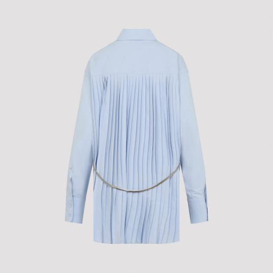 26SS 스포트막스 셔츠 2612191031600 002 CELESTE BLUE - SPORTMAX