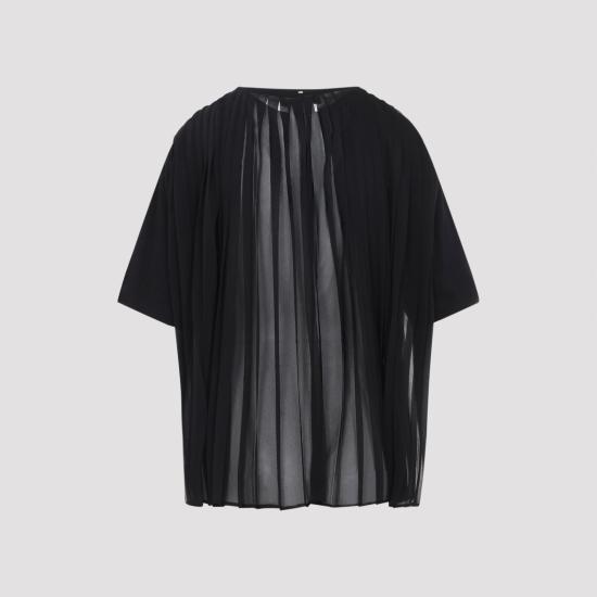 26SS 스포트막스 반팔 티셔츠 2612941041600 002 NERO BLACK - SPORTMAX