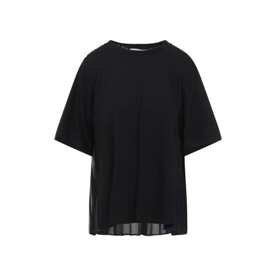 26SS 스포트막스 반팔 티셔츠 2612941041600 002 NERO BLACK