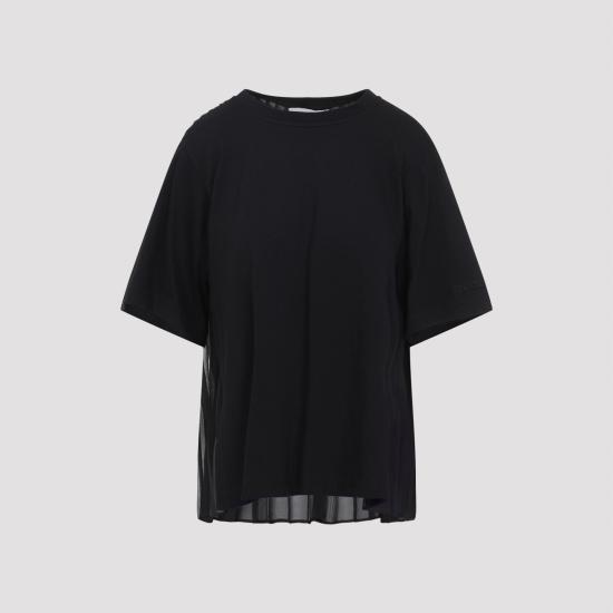 26SS 스포트막스 반팔 티셔츠 2612941041600 002 NERO BLACK - SPORTMAX