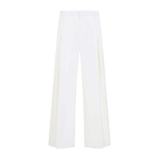 26SS 카사블랑카 스트레이트 팬츠 MSS26TR41701 WHITE - CASABLANCA