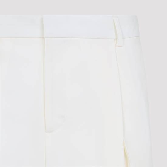 26SS 카사블랑카 스트레이트 팬츠 MSS26TR41701 WHITE - CASABLANCA